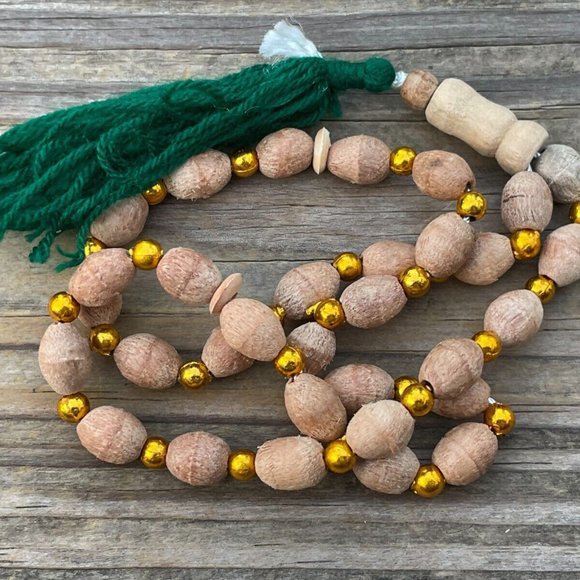 Set of 3 Pray Beads Handmade Tasbeeh Brown Real Wood Beads Tasbeh lot of 3 - Picture 3 of 6